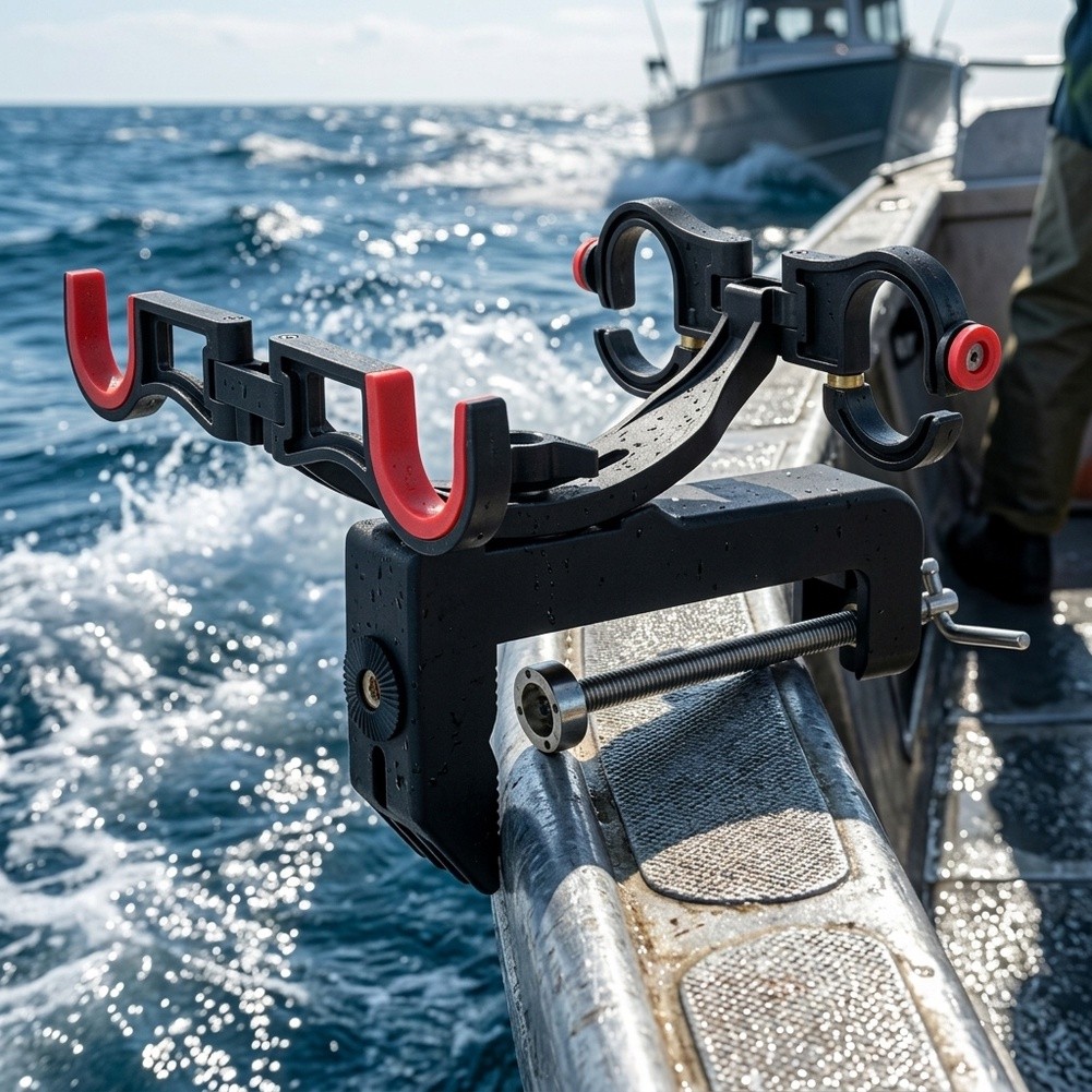 For Heavy-Duty Double-Head Boa - Fishing Rod Boat 评论和价格