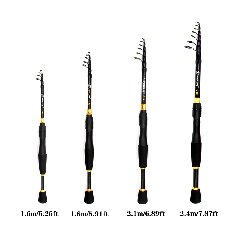 JSFUN Telescopic Fishing Rod   - Fishing Rod Spinning 评论和价格