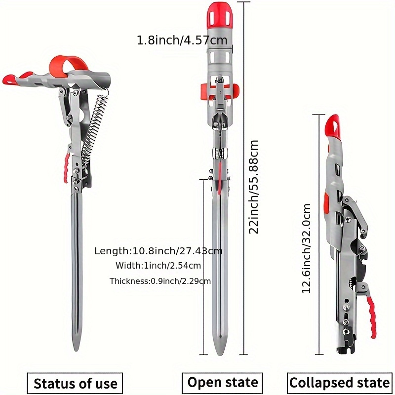 1Pc Hands-Free Automatic Sprin - Fishing Rod Casting 评论和价格