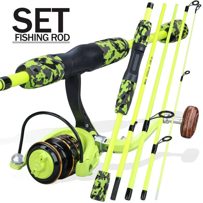 Sougayilang Portable 5 Section - Fishing Rod Spinning 评论和价格