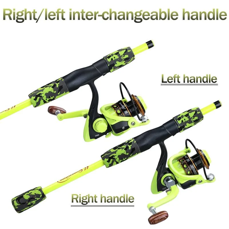 Sougayilang Portable 5 Section - Fishing Rod Spinning 评论和价格