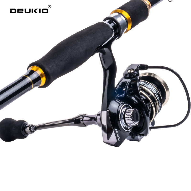 DEUKIO 1.8/2.1m Carbon Spinnin - Fishing Rod Spinning 评论和价格